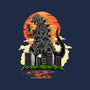 Ramen Kaiju-none removable cover w insert throw pillow-daizzystudio