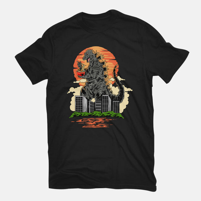 Ramen Kaiju-unisex basic tee-daizzystudio