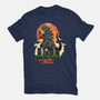 Ramen Kaiju-womens fitted tee-daizzystudio