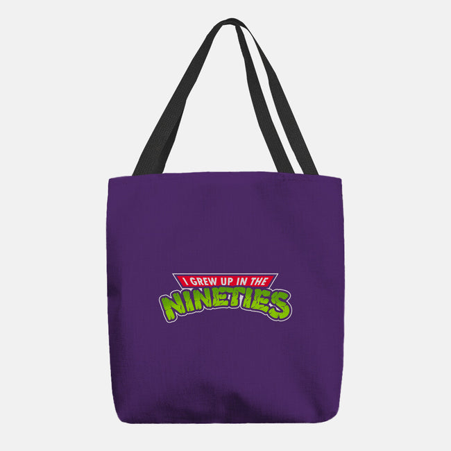 Grew Up In The 90s-none basic tote bag-Getsousa!