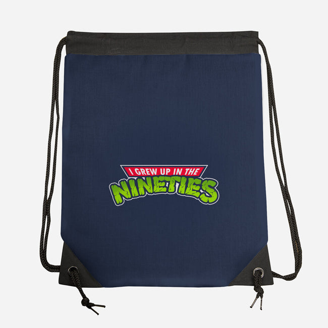 Grew Up In The 90s-none drawstring bag-Getsousa!