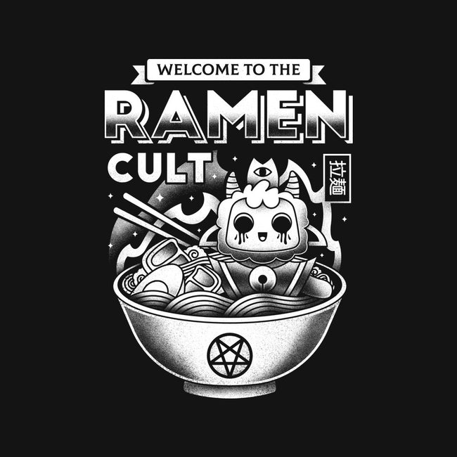 Lamb Ramen Cult-none stretched canvas-Logozaste