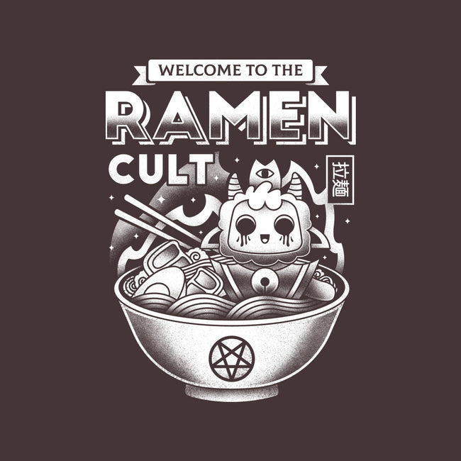 Lamb Ramen Cult-none drawstring bag-Logozaste