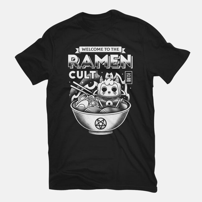 Lamb Ramen Cult-unisex basic tee-Logozaste