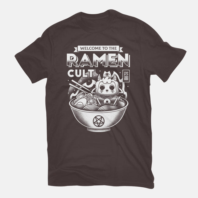 Lamb Ramen Cult-womens basic tee-Logozaste