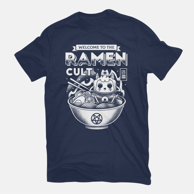 Lamb Ramen Cult-mens heavyweight tee-Logozaste