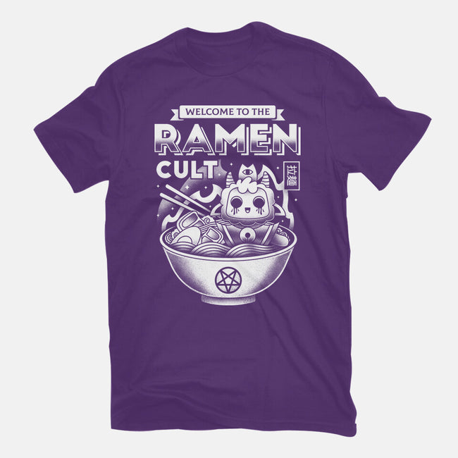 Lamb Ramen Cult-womens basic tee-Logozaste