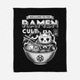 Lamb Ramen Cult-none fleece blanket-Logozaste