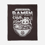 Lamb Ramen Cult-none fleece blanket-Logozaste