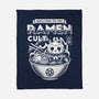 Lamb Ramen Cult-none fleece blanket-Logozaste