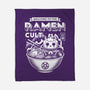 Lamb Ramen Cult-none fleece blanket-Logozaste