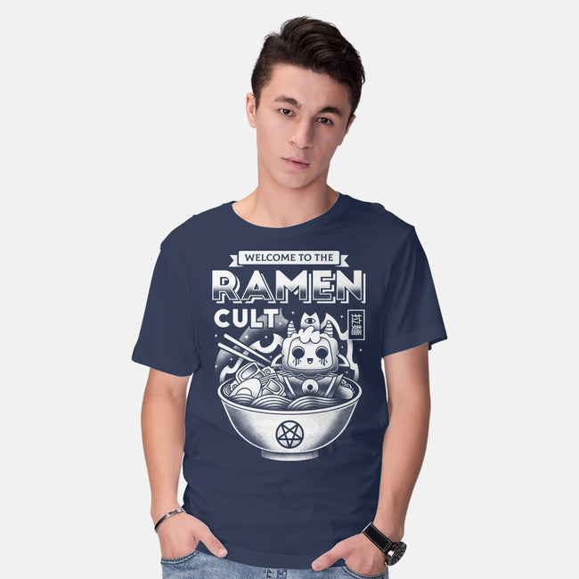 Lamb Ramen Cult-mens basic tee-Logozaste