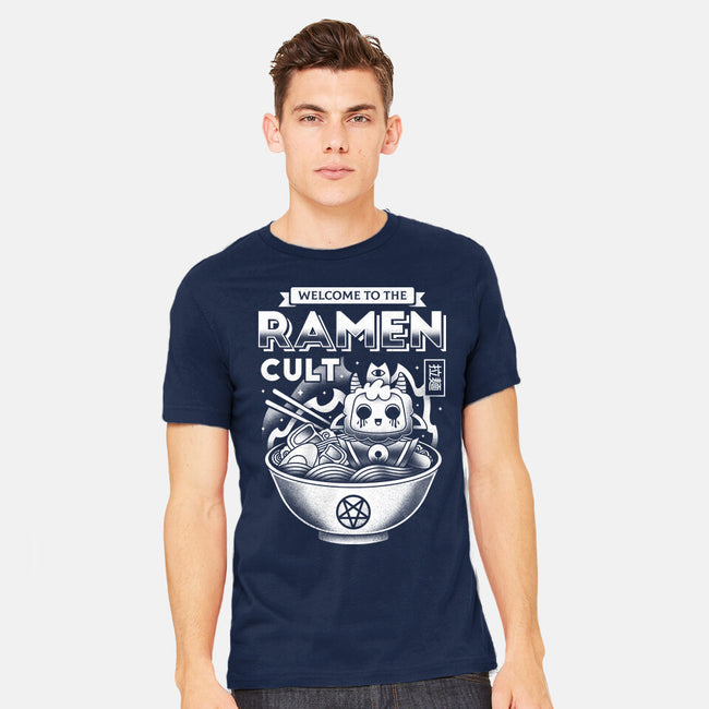 Lamb Ramen Cult-mens heavyweight tee-Logozaste