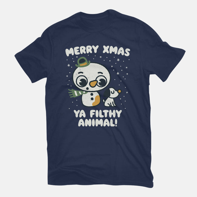 Merry Xmas-mens premium tee-Weird & Punderful