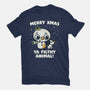 Merry Xmas-mens premium tee-Weird & Punderful