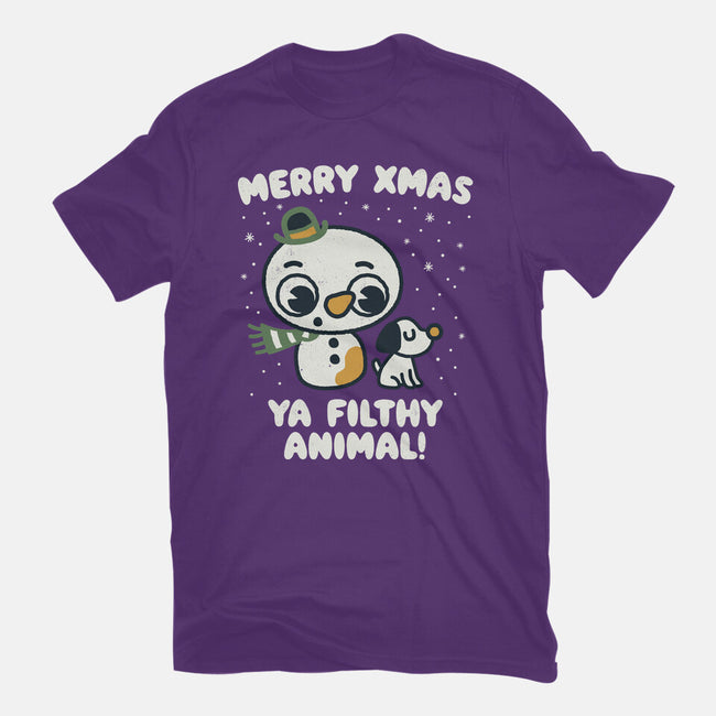 Merry Xmas-mens premium tee-Weird & Punderful