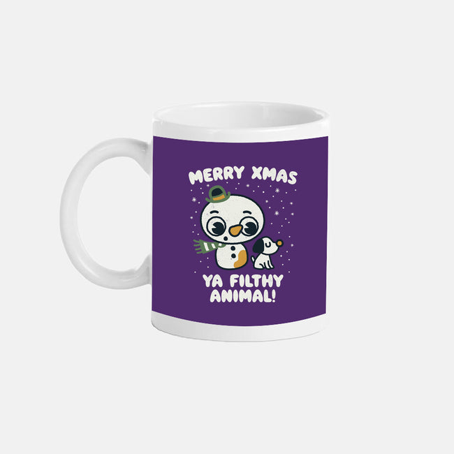 Merry Xmas-none mug drinkware-Weird & Punderful