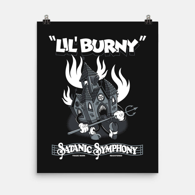Lil' Burny-none matte poster-Nemons