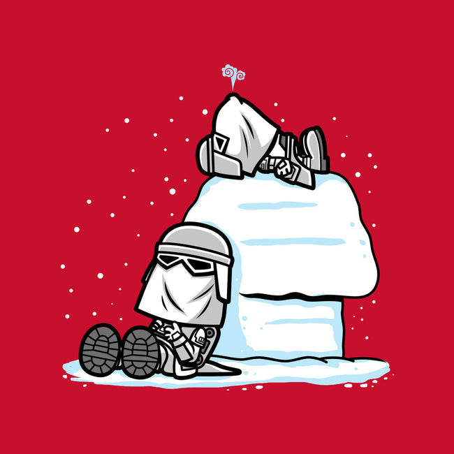 Snowsnoopers-none removable cover w insert throw pillow-Boggs Nicolas