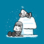 Snowsnoopers-none removable cover w insert throw pillow-Boggs Nicolas