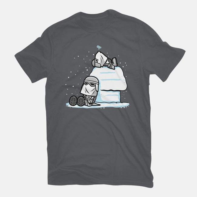Snowsnoopers-womens fitted tee-Boggs Nicolas