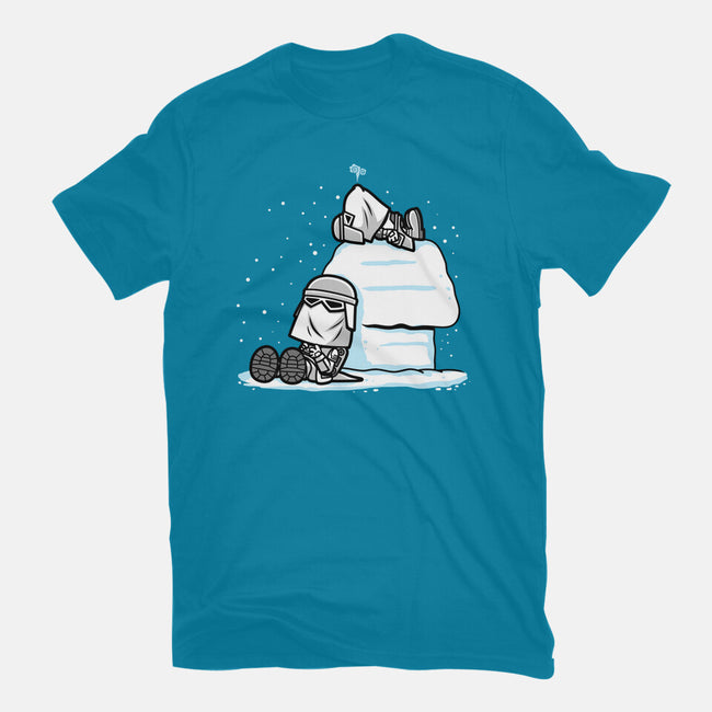Snowsnoopers-womens fitted tee-Boggs Nicolas