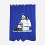 Snowsnoopers-none polyester shower curtain-Boggs Nicolas