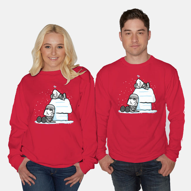 Snowsnoopers-unisex crew neck sweatshirt-Boggs Nicolas