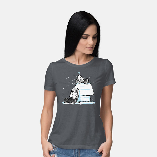 Snowsnoopers-womens basic tee-Boggs Nicolas