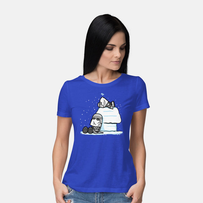Snowsnoopers-womens basic tee-Boggs Nicolas