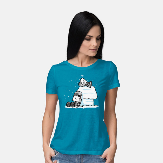 Snowsnoopers-womens basic tee-Boggs Nicolas