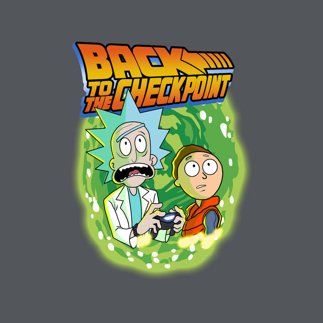 Back To The Checkpoint-womens v-neck tee-Diego Oliver