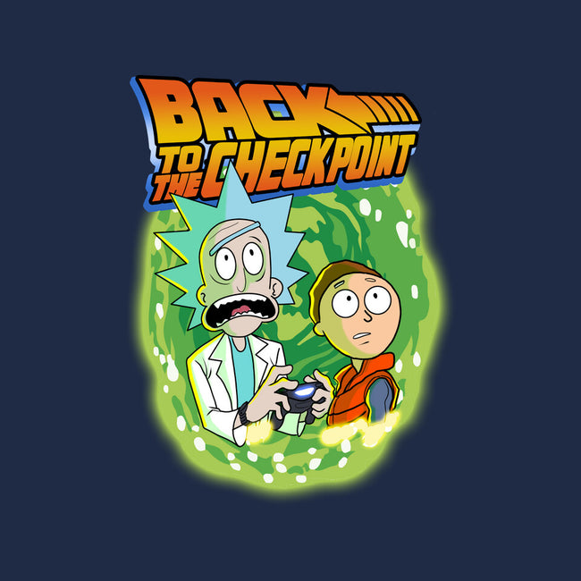 Back To The Checkpoint-womens v-neck tee-Diego Oliver