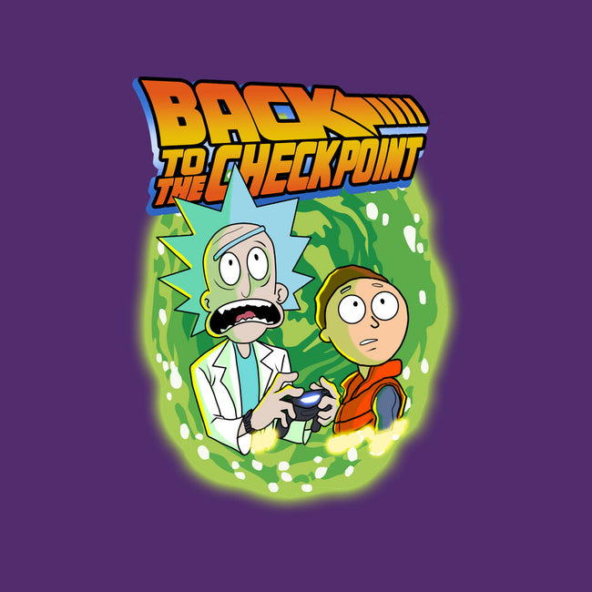 Back To The Checkpoint-none glossy sticker-Diego Oliver