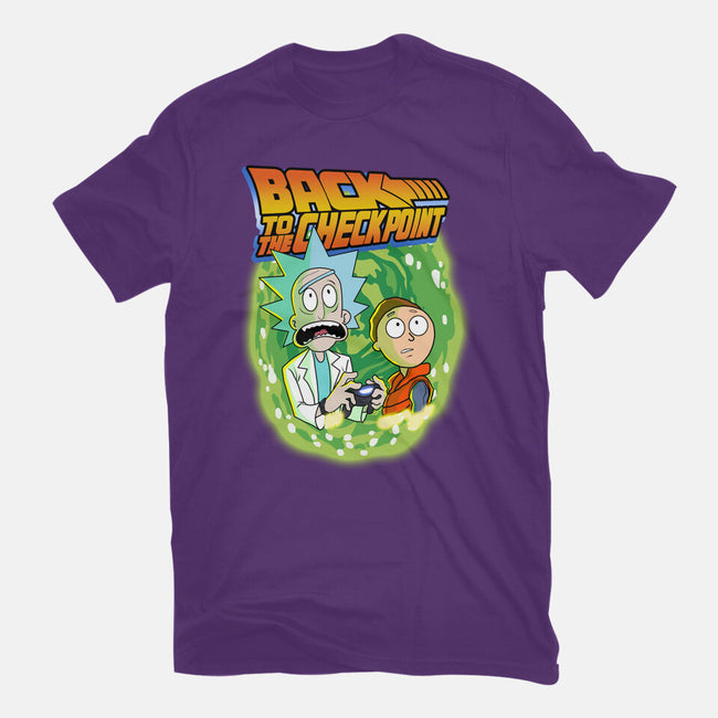 Back To The Checkpoint-womens fitted tee-Diego Oliver