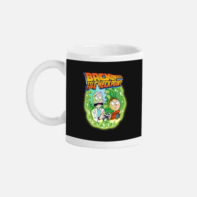 Back To The Checkpoint-none mug drinkware-Diego Oliver