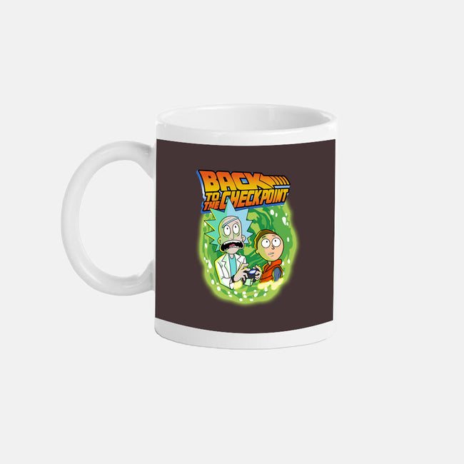 Back To The Checkpoint-none mug drinkware-Diego Oliver