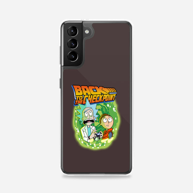 Back To The Checkpoint-samsung snap phone case-Diego Oliver