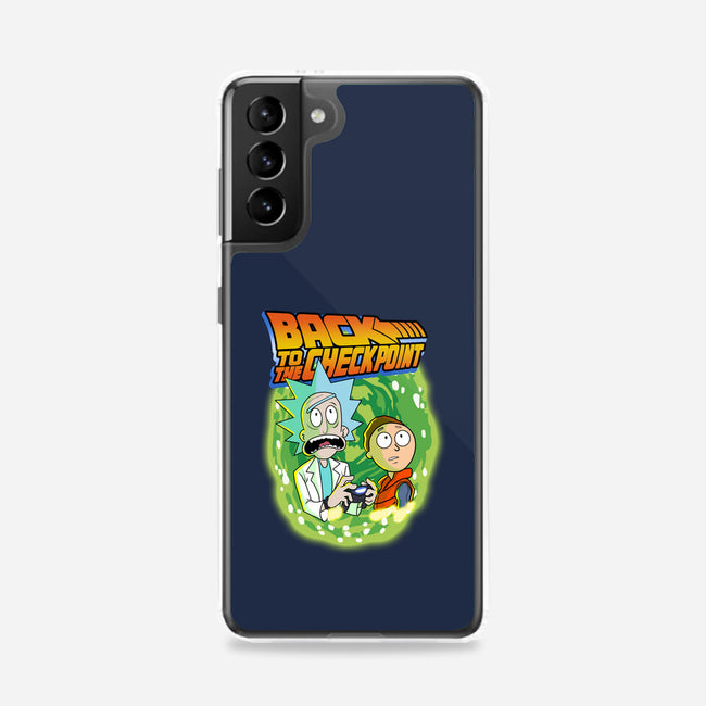 Back To The Checkpoint-samsung snap phone case-Diego Oliver