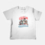 Slayin' Christmas-baby basic tee-momma_gorilla