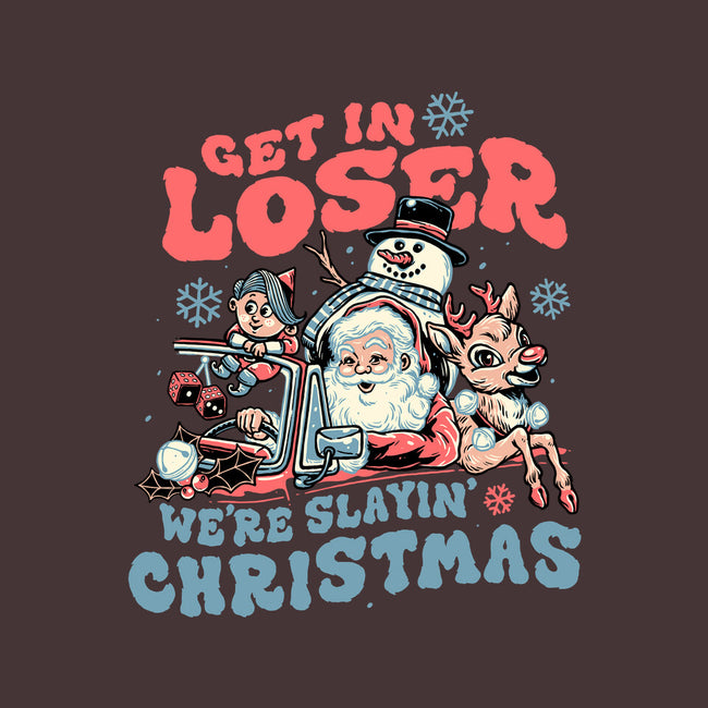 Slayin' Christmas-unisex zip-up sweatshirt-momma_gorilla