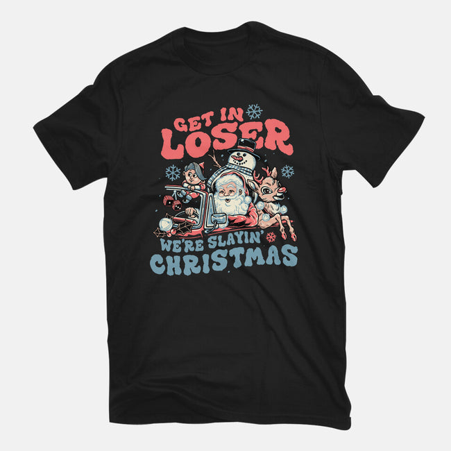 Slayin' Christmas-mens heavyweight tee-momma_gorilla