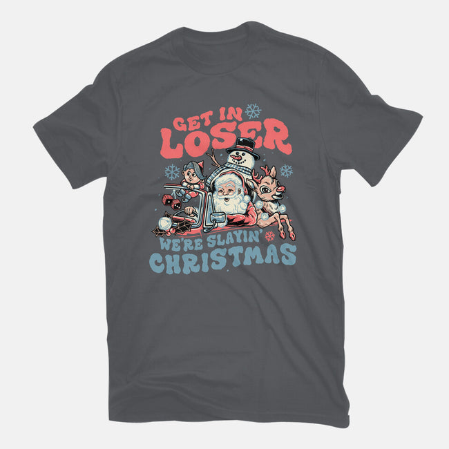 Slayin' Christmas-mens heavyweight tee-momma_gorilla