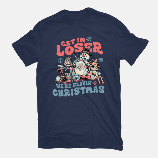 Slayin' Christmas-mens heavyweight tee-momma_gorilla