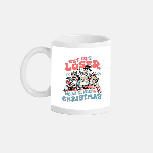 Slayin' Christmas-none mug drinkware-momma_gorilla