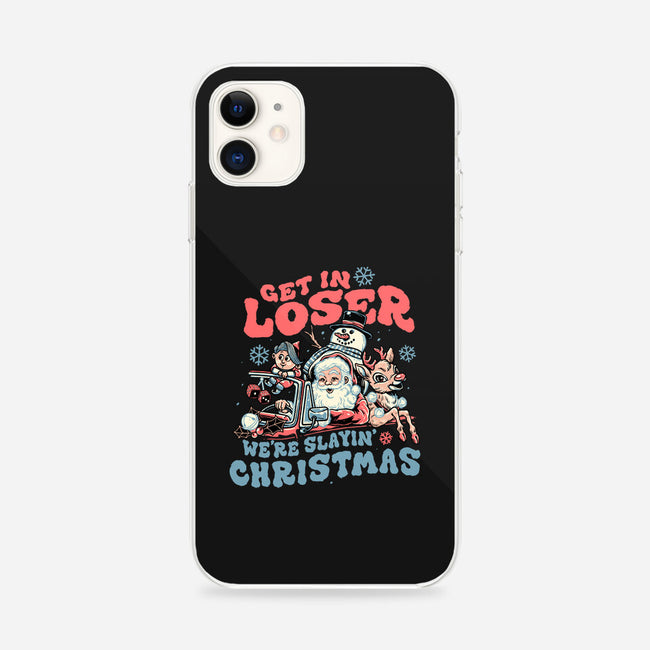 Slayin' Christmas-iphone snap phone case-momma_gorilla