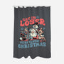 Slayin' Christmas-none polyester shower curtain-momma_gorilla