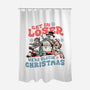 Slayin' Christmas-none polyester shower curtain-momma_gorilla