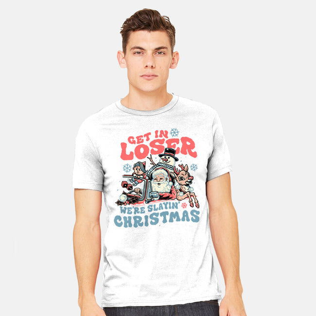 Slayin' Christmas-mens heavyweight tee-momma_gorilla