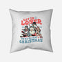 Slayin' Christmas-none removable cover w insert throw pillow-momma_gorilla
